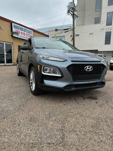 2021 Hyundai KONA for sale at MARATHON AUTO in Denver, CO