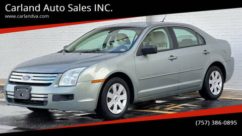 2009 Ford Fusion for sale at Carland Auto Sales INC. in Portsmouth VA