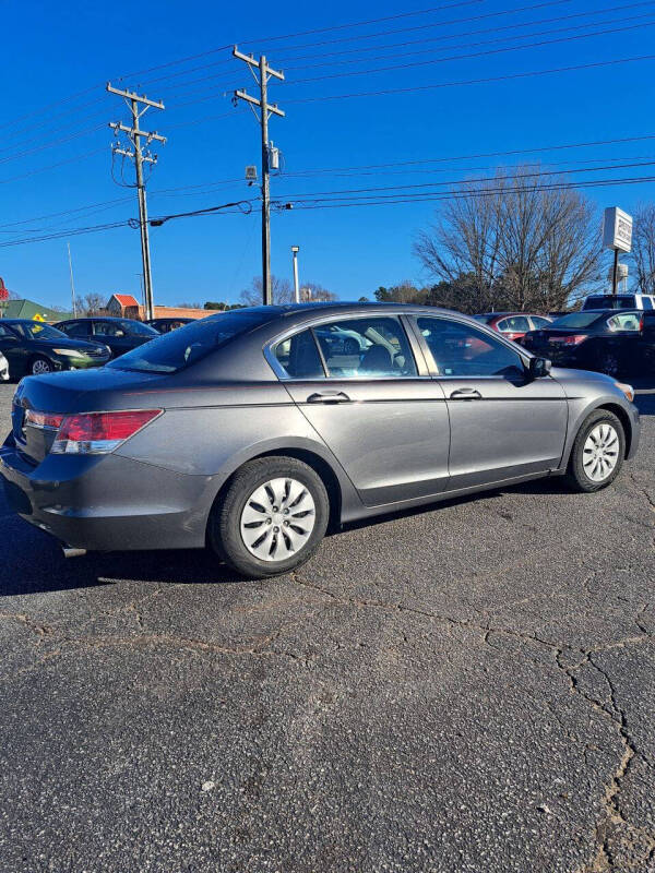 2012 Honda Accord for sale at PRESTIGE MOTORCARS INC in Anderson SC