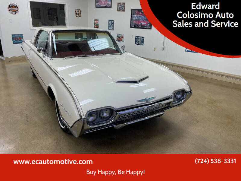 1962 Ford Thunderbird for sale at Edward Colosimo Auto Sales and Service in Evans City PA