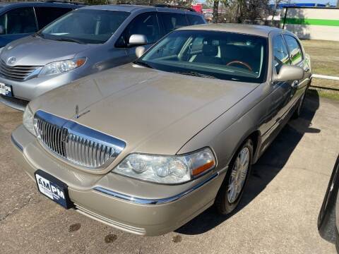 2008 Lincoln Town Car for sale at AM PM VEHICLE PROS in Lufkin TX