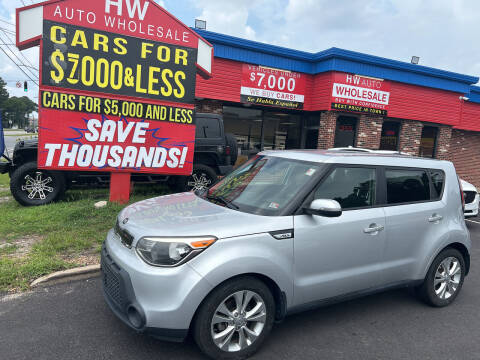 2014 Kia Soul for sale at HW Auto Wholesale in Norfolk VA