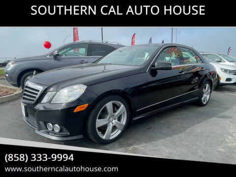 2010 Mercedes-Benz E-Class for sale at SOUTHERN CAL AUTO HOUSE Co 2 in San Diego CA