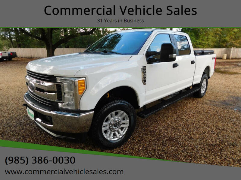 2017 Ford F-250 Super Duty for sale at Commercial Vehicle Sales in Ponchatoula LA