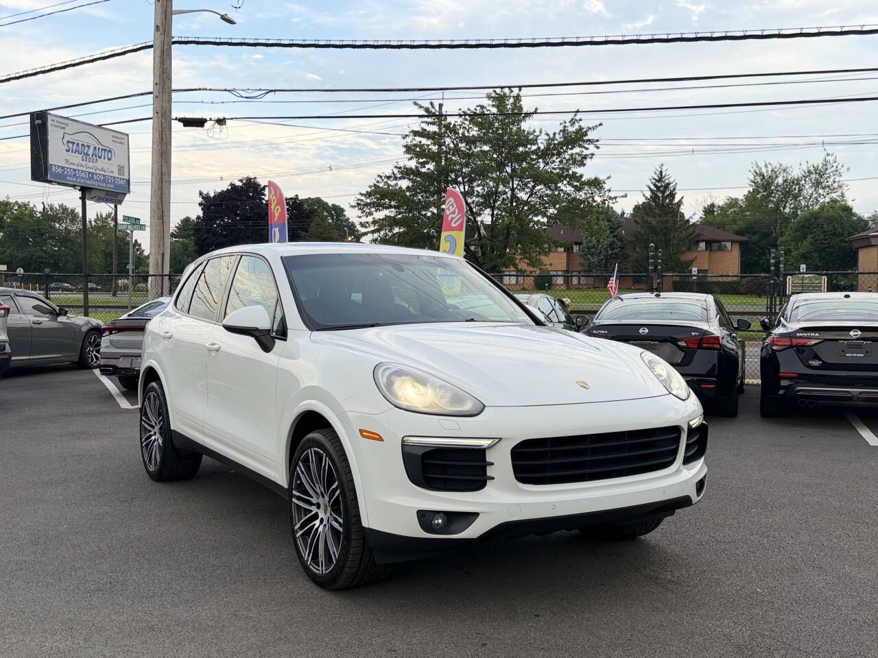 White 2017 Porsche Cayenne SUV / Crossover All-Wheel Drive 8-Speed Automatic