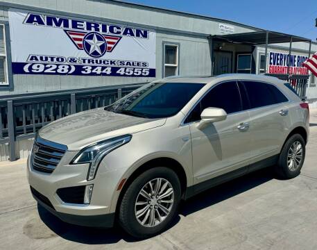 2017 Cadillac XT5 for sale at AMERICAN AUTO & TRUCK SALES LLC in Yuma AZ