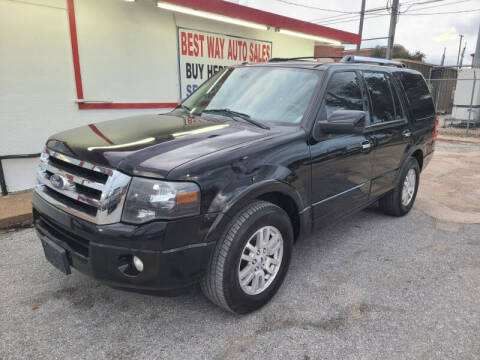 2012 Ford Expedition for sale at Best Way Auto Sales II in Houston TX