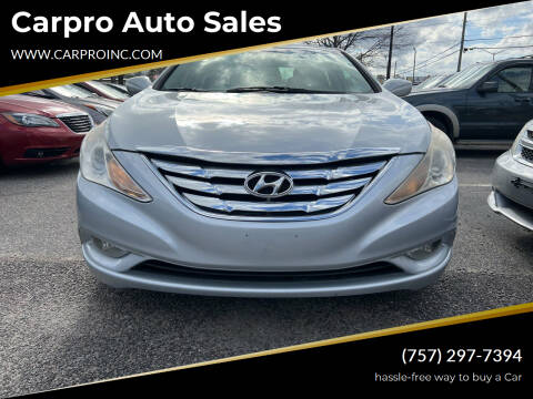 2011 Hyundai Sonata for sale at Carpro Auto Sales in Chesapeake VA