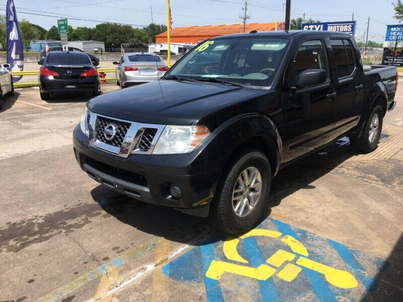 2016 Nissan Frontier for sale at STYL MOTORS in Pasadena TX