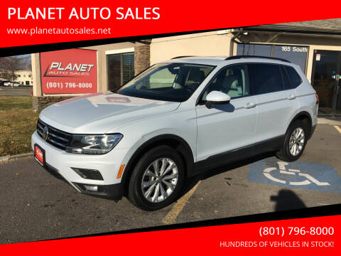 2018 Volkswagen Tiguan for sale at PLANET AUTO SALES in Lindon UT