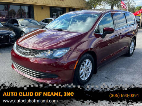 2017 Chrysler Pacifica for sale at AUTO CLUB OF MIAMI, INC in Miami FL