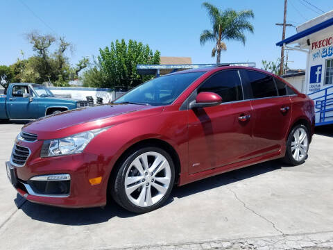 2015 Chevrolet Cruze for sale at Olympic Motors in Los Angeles CA