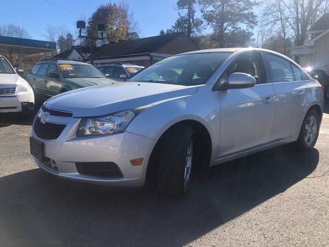 2012 Chevrolet Cruze for sale at Affordable Cars in Kingston NY