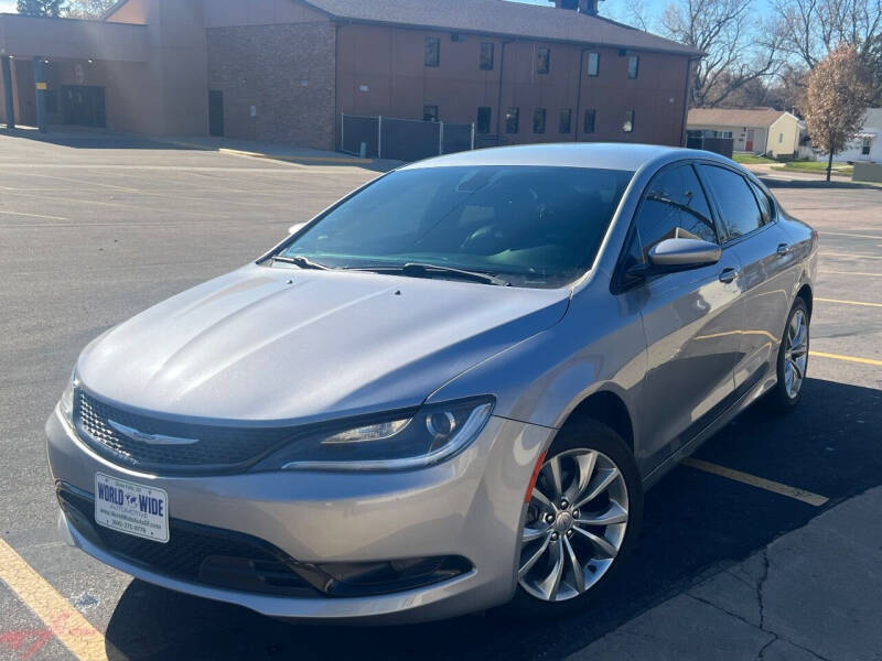 2015 Chrysler 200 for sale at World Wide Automotive in Sioux Falls SD