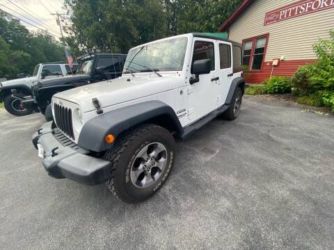 2015 Jeep Wrangler Unlimited for sale at Pittsford Automotive Center in Pittsford VT