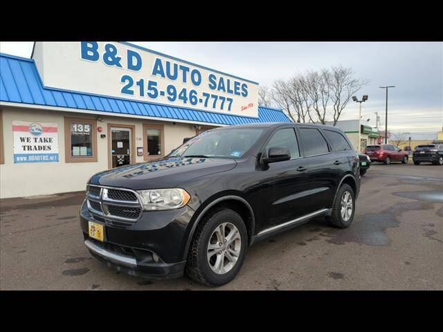 2012 Dodge Durango for sale at B & D Auto Sales Inc. in Fairless Hills PA