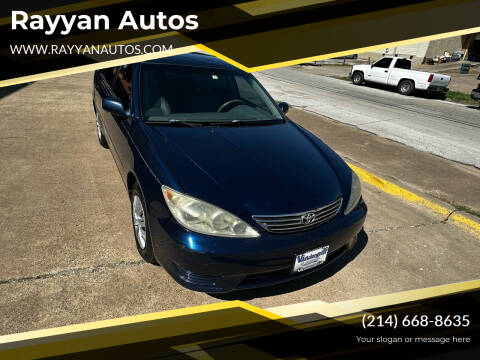 2005 Toyota Camry for sale at Rayyan Autos in Dallas TX
