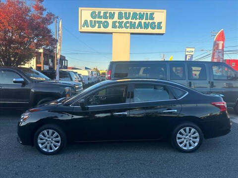 2017 Nissan Sentra for sale at Glen Burnie Auto Exchange in Glen Burnie MD