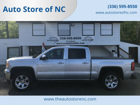2014 GMC Sierra 1500 for sale at Auto Store of NC in Walnut Cove NC