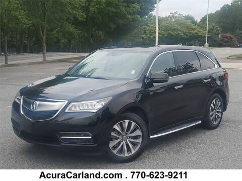 2015 Acura MDX for sale at Acura Carland in Duluth GA