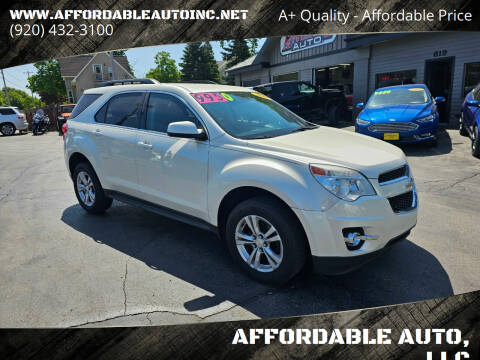 2015 Chevrolet Equinox for sale at AFFORDABLE AUTO, LLC in Green Bay WI