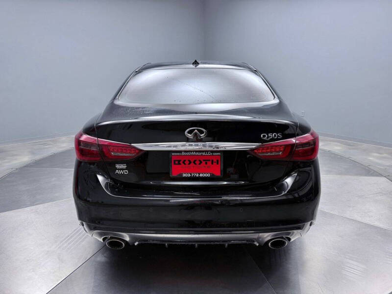 2018 Infiniti Q50 Red Sport 400