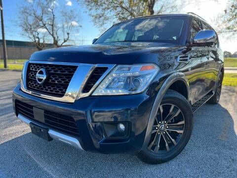 2017 Nissan Armada for sale at MIA MOTOR SPORT in Houston TX