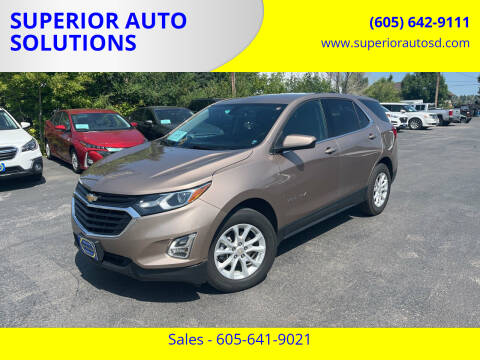 2019 Chevrolet Equinox for sale at SUPERIOR AUTO SOLUTIONS in Spearfish SD