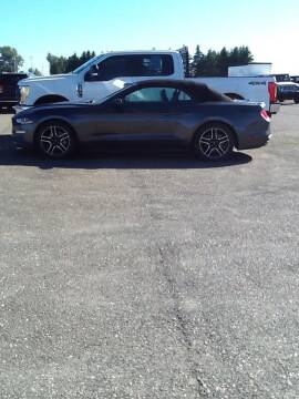 2018 Ford Mustang for sale at Garys Sales & SVC in Caribou ME