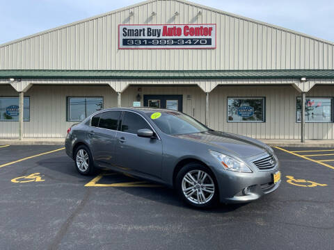 2012 Infiniti G25 Sedan for sale at Smart Buy Auto Center - Oswego in Oswego IL