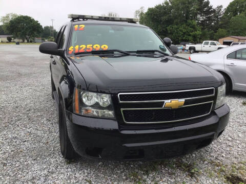 2012 Chevrolet Tahoe for sale at K & E Auto Sales in Ardmore AL