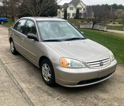 2002 Honda Civic for sale at Garden Auto Sales in Feeding Hills MA