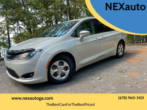 2017 Chrysler Pacifica for sale at NEXauto in Flowery Branch GA