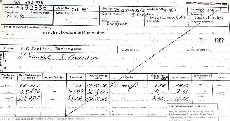 1966 Porsche 912