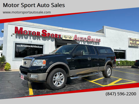 2004 Ford F-150 for sale at Motor Sport Auto Sales in Waukegan IL