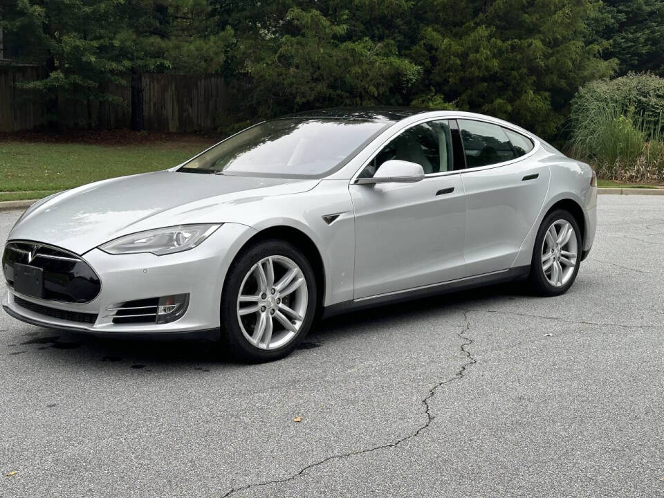 2013 Tesla Model S for sale at SHURE AUTO SALES in Snellville, GA