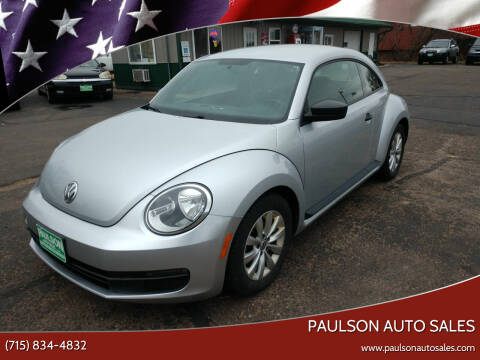 2014 Volkswagen Beetle for sale at Paulson Auto Sales in Chippewa Falls WI