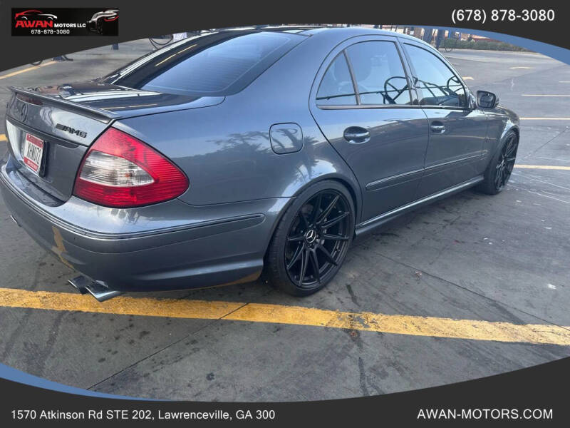 2007 Mercedes-Benz E-Class E 63 AMG