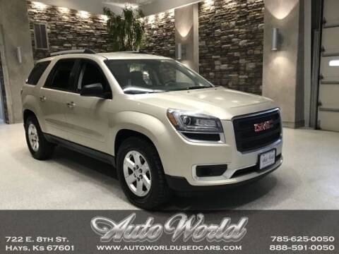 2015 GMC Acadia for sale at Auto World Used Cars in Hays KS