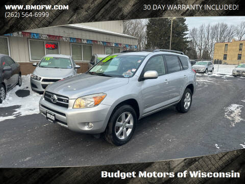 2007 Toyota RAV4 for sale at Budget Motors of Wisconsin in Racine WI