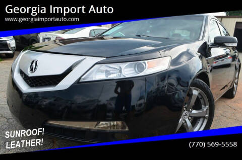 2010 Acura TL for sale at Georgia Import Auto in Alpharetta GA