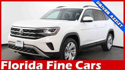 2021 Volkswagen Atlas for sale at Florida Fine Cars - West Palm Beach in West Palm Beach FL