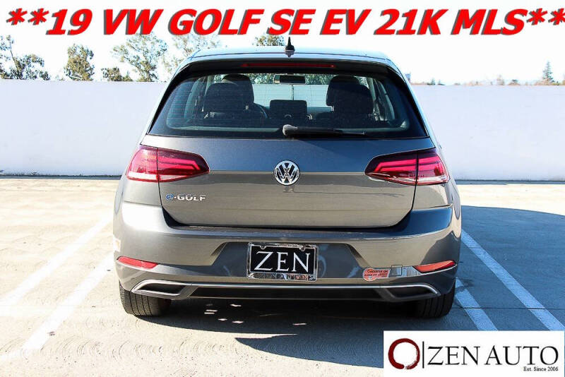 2019 Volkswagen e-Golf SE
