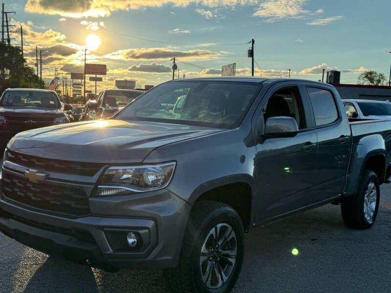 Used 2022 Chevrolet Colorado LT with VIN 1GCGSCEN2N1256821 for sale in Garland, TX