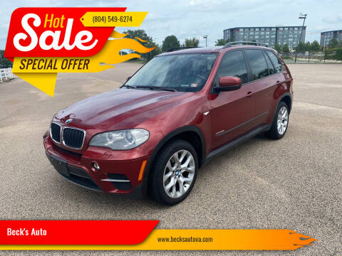 2012 BMW X5 for sale at Beck's Auto in Chesterfield VA
