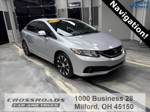 2013 Honda Civic for sale at Crossroads Car and Truck - Crossroads Car & Truck - Mulberry in Milford OH