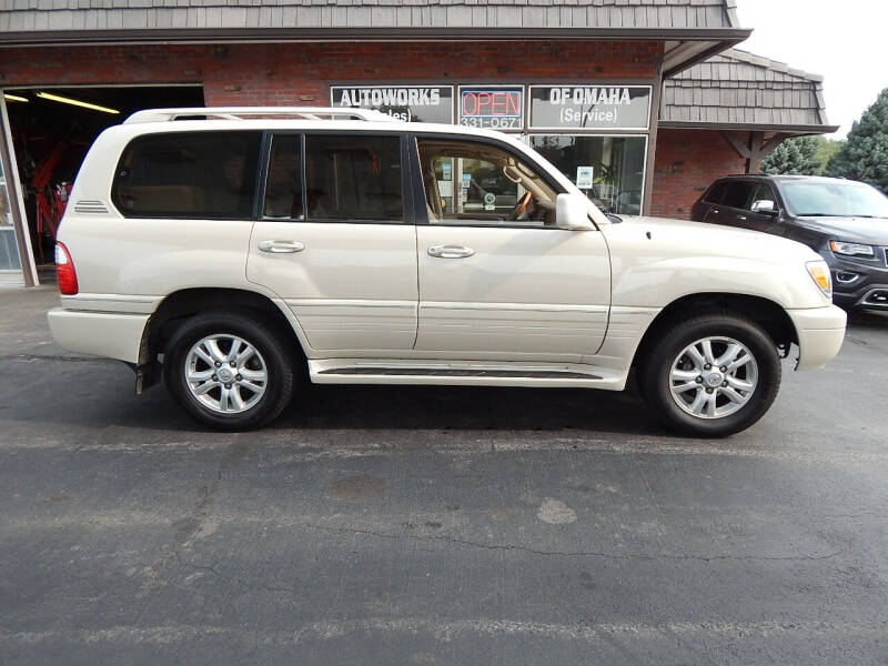 2003 Lexus LX 470 for sale at AUTOWORKS OF OMAHA INC in Omaha NE