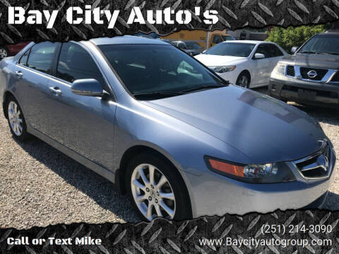 2006 Acura TSX for sale at Bay City Auto's in Mobile AL