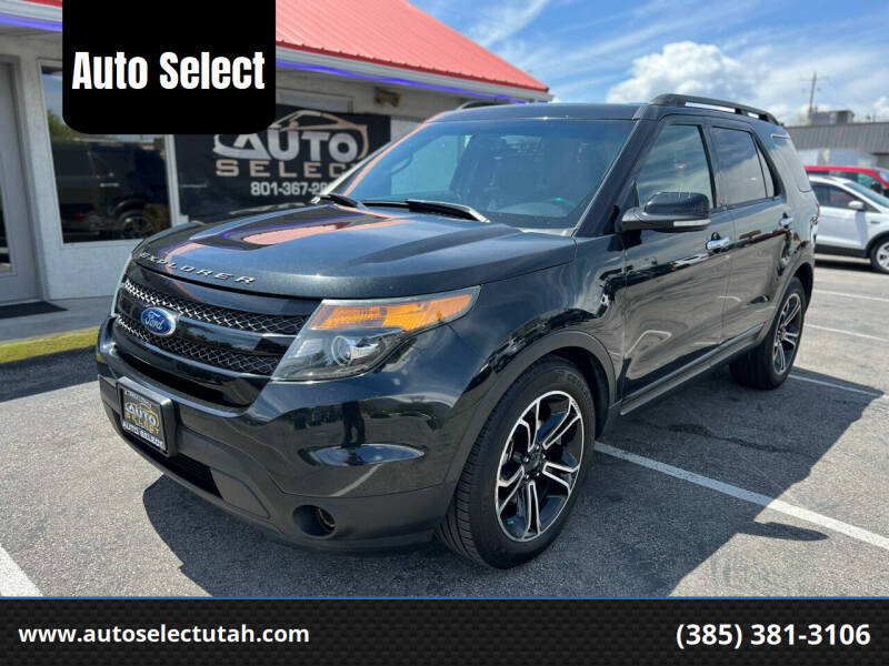 2013 Ford Explorer for sale at Auto Select in Orem UT