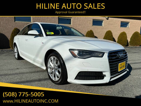 2017 Audi A6 for sale at HILINE AUTO SALES in Hyannis MA